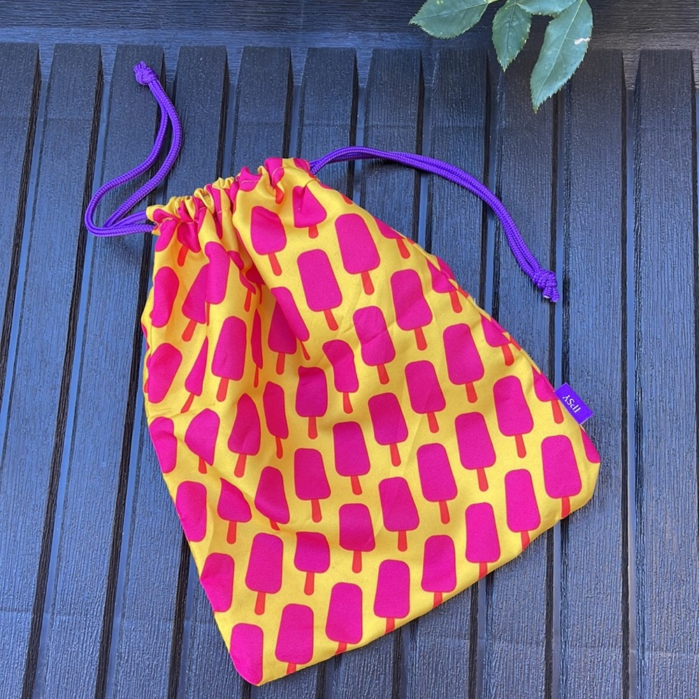 Ipsy - Summer Ice Pop  Print Cosmetics Bag